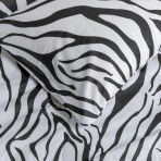 Bettwäsche set "Zebra". Bettwäsche Baumwolle, 135/140x200 cm, 155/160x200 cm