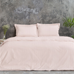 Premium satin bettwäsche set "Blush". Bettwäsche aus Satin, 140x200 cm