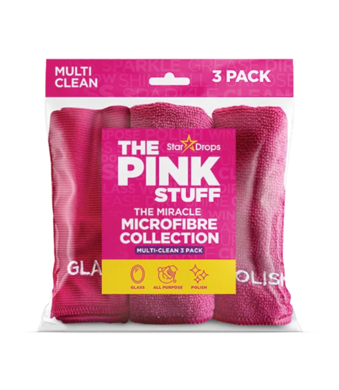 Mikrofasertuch „Pink stuff microfibre“. Badetücher