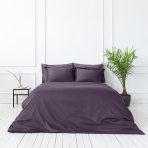 Premium satin bettwäsche set "Mauve". Bettwäsche aus Satin, 140x200 cm, 150x200 cm, 160x200 cm, 180x200 cm, 200x200 cm, 200x220 cm, 220x240 cm