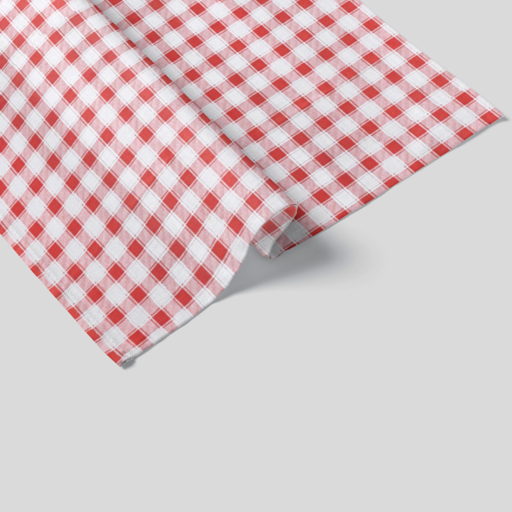 Küchentücher „Picnic Kitchen Towel“. Badetücher, 40x60 cm. Klassisches küchenhandtuch mit roten und weißen karos, das der küche eine verspielte note verleiht.